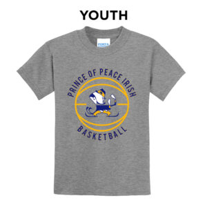 Prince of Peace Youth Short Sleeve Tee-Heather Grey