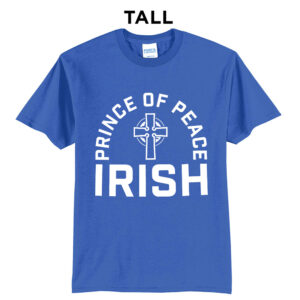 Prince of Peace Tall Basic Short Sleeve Tee-Royal