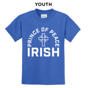 Prince of Peace Youth Basic Short Sleeve Tee-Royal
