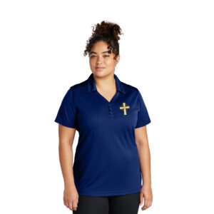 Prince of Peace Sport-Tek Ladies PosiCharge Micro-Mesh Pol-True Royal