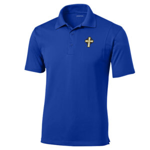 Prince of Peace Sport-Tek Men Micropique Sport-Wick Polo-True Royal