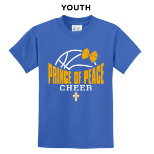 Prince of Peace Youth Short Sleeve Tee-Royal