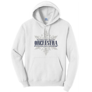 PV Orchestra Unisex Fleece Hooded Sweatshirt-White
