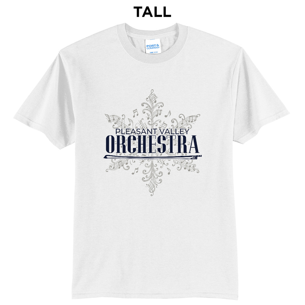 PV Orchestra Tall Short Sleeve Tee-White