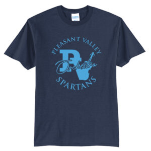 PV Orchestra Unisex Short Sleeve Tee-Navy
