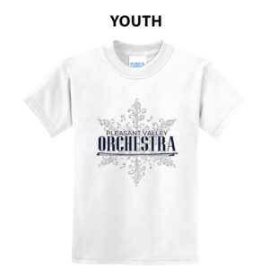 PV Orchestra Youth Short Sleeve Tee-White