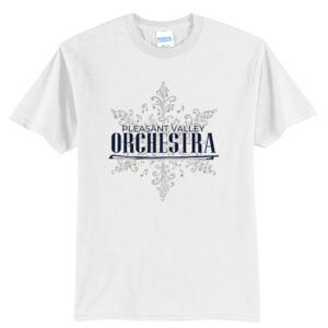 PV Orchestra Unisex Short Sleeve Tee-White
