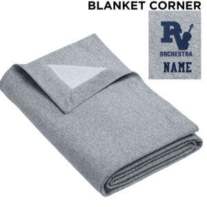 PV Orchestra Gildan Heavy Blend Fleece Stadium Blanket  50″ x 60″-Sport Grey