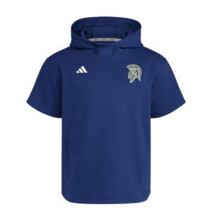 PV SB Adidas Dugout NWV Short Sleeve Hoodie- NAVY