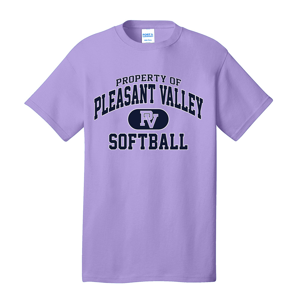 PV SB Unisex Cotton Short Sleeve Tee-Lavender