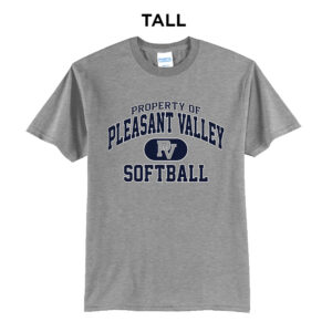 PV SB Tall Cotton Short Sleeve Tee-Athletic Heather