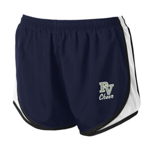 PV Cheer Sport Tek Ladies Cadence Short-Navy/White/Black