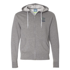 PV Cheer Independent Trading Co.Unisez  Full-Zip Hooded Sweatshirt-GunMetal Heather