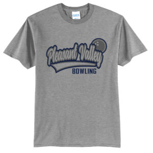 Spartans Bowling Unisex Short Sleeve Tee-Athletic Heather