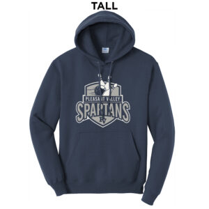 Spartans Bowling TALL  Unisex Basic Hooded Sweatshirt-navy