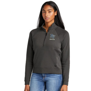 Spartans Bowling New Era Ladies STS 1/2 Zip-Graphite