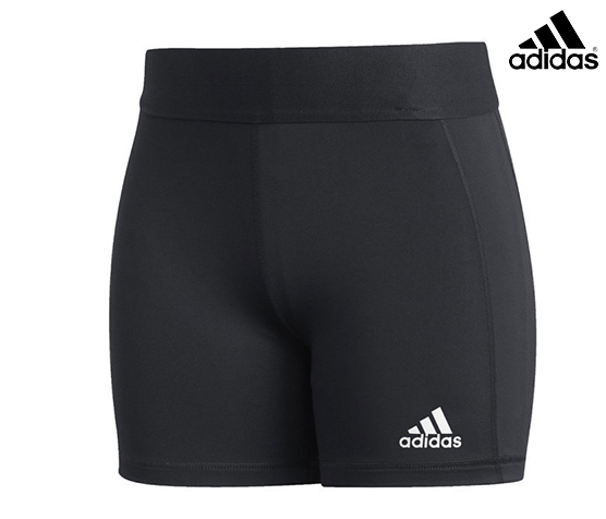 PV Volleyball Club Adidas Alphaskin Short Tight 4"-Black