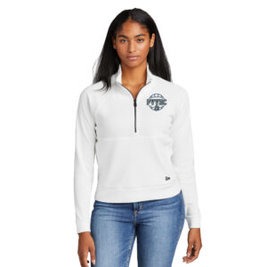 PV Volleyball Club New Era Ladies STS 1/2 Zip-Fan White