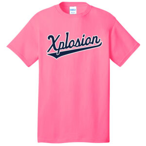 PV Xplosion Unisex Short Sleeve Tee-Neon Pink