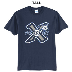 PV Xplosion Tall Cotton Short Sleeve Tee-navy
