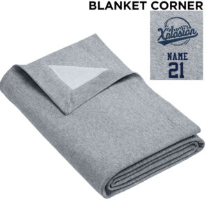 PV Xplosion Gildan Heavy Blend Fleece Stadium Blanket  50″ x 60″-Sport Grey