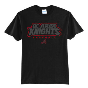 Knights Holiday Unisex Short Sleeve Tee-Black