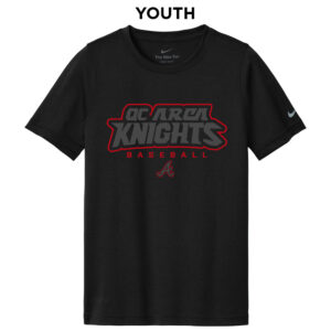Knights Holiday Nike Youth Swoosh Sleeve rLegend Tee-Black