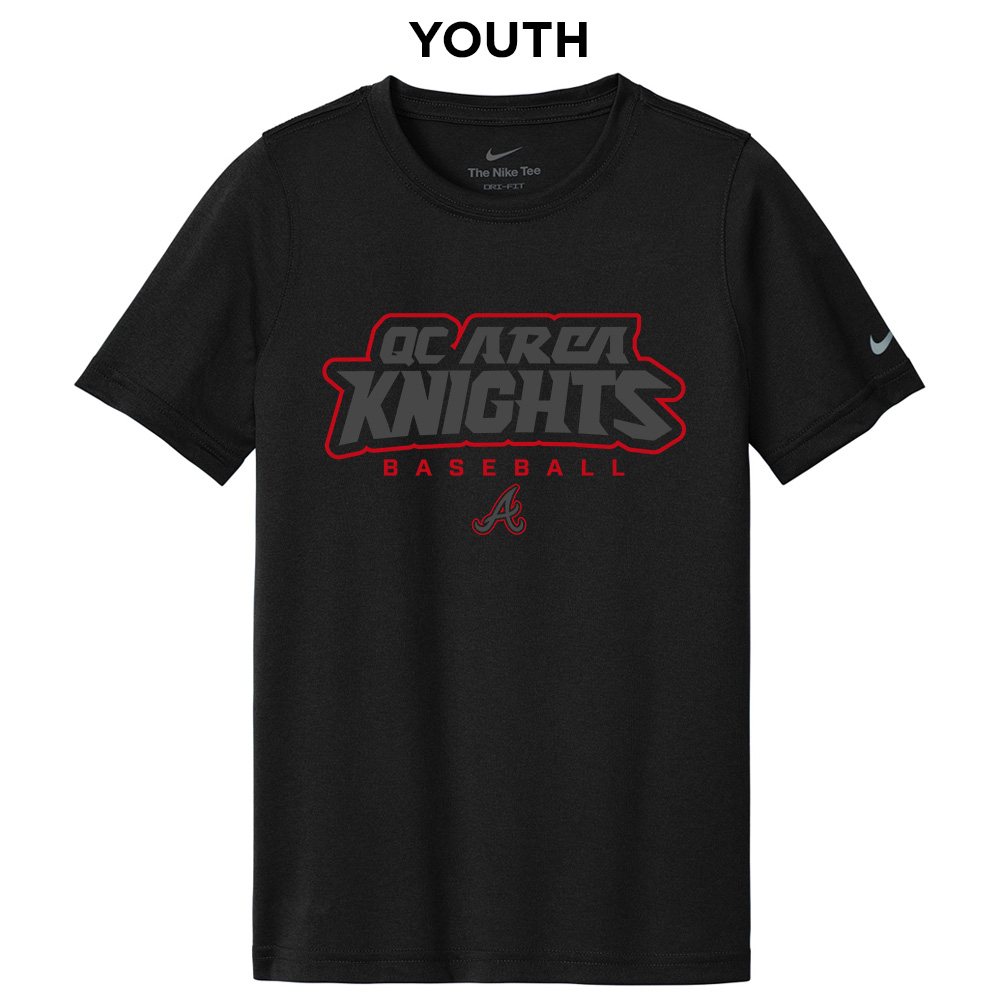 Knights Holiday Nike Youth Swoosh Sleeve rLegend Tee-Black