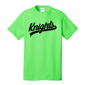 Knights Holiday Unisex Short Sleeve Tee-Neon Green