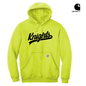 Knights Holiday Carhartt Men Midweight Hooded Sweatshirt-Brite Lime