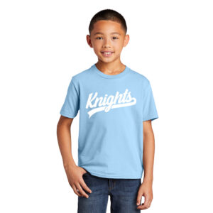 Knights Holiday YOUTH Fan Favorite Tee-Light Blue