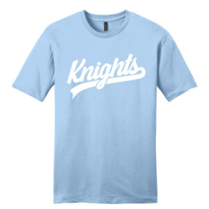 Knights Holiday Unisex Premium Short Sleeve Tee-Ice Blue