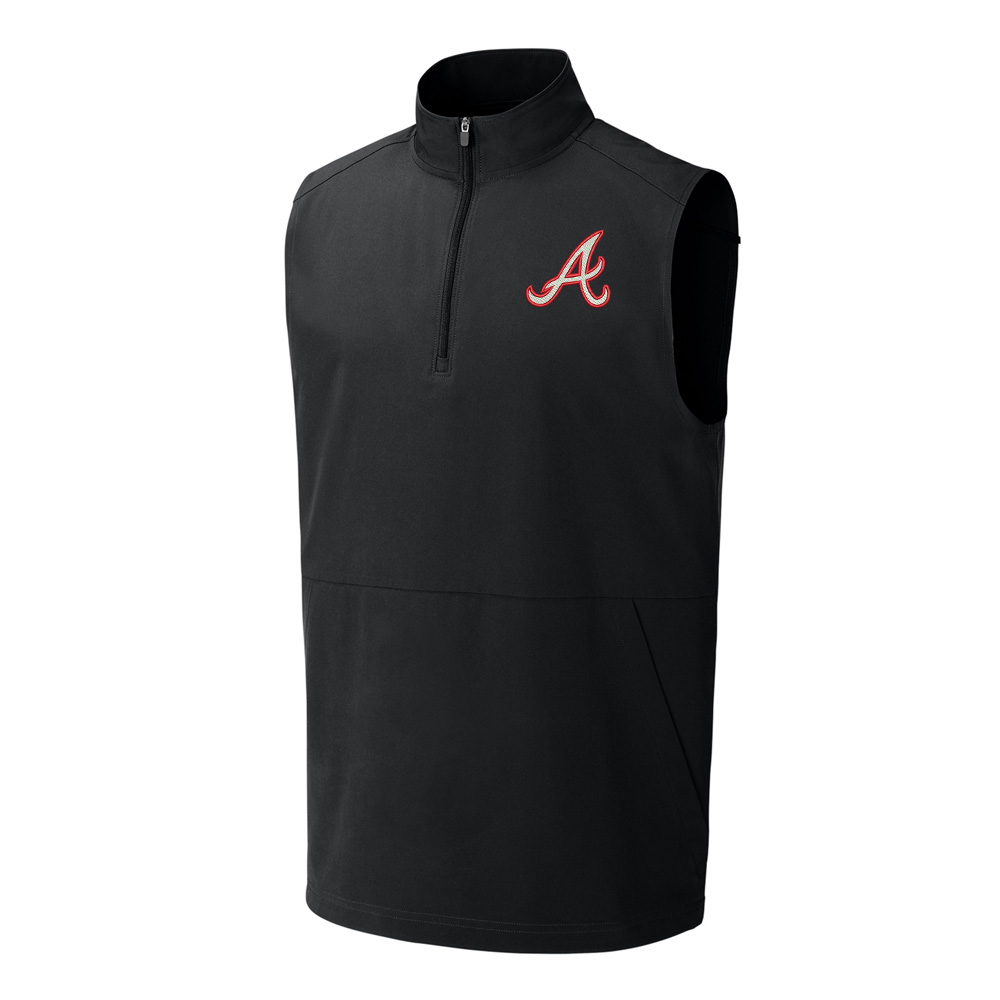 Knights Holiday Sport-Tek Repeat 1/2-Zip Vest-Black