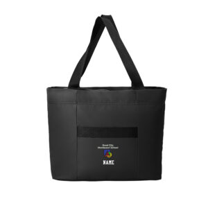 QC Montessori School Port Authority Matte Carryall Tote-Black