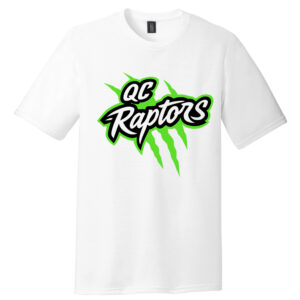 QC Raptors Baseball Unisex Premium Short Sleeve Tee-White