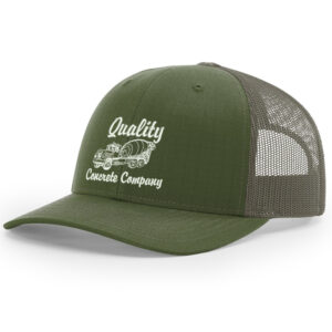 Quality Concrete Richardson TACTICAL snap back trucker cap-Army