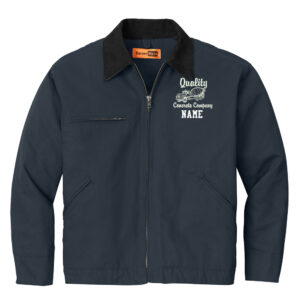 Quality Concrete CornerStone men – Duck Cloth Work Jacket-navy/Black