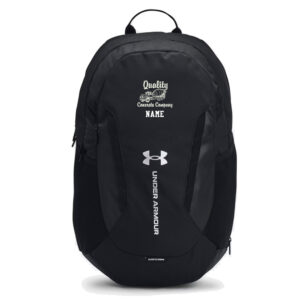 Quality Concrete Under Armour Hustle 6.0 Team Backpack – BLACK