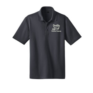 Quality Concrete CornerStone- Select Snag-Proof Polo Men-Charcoal