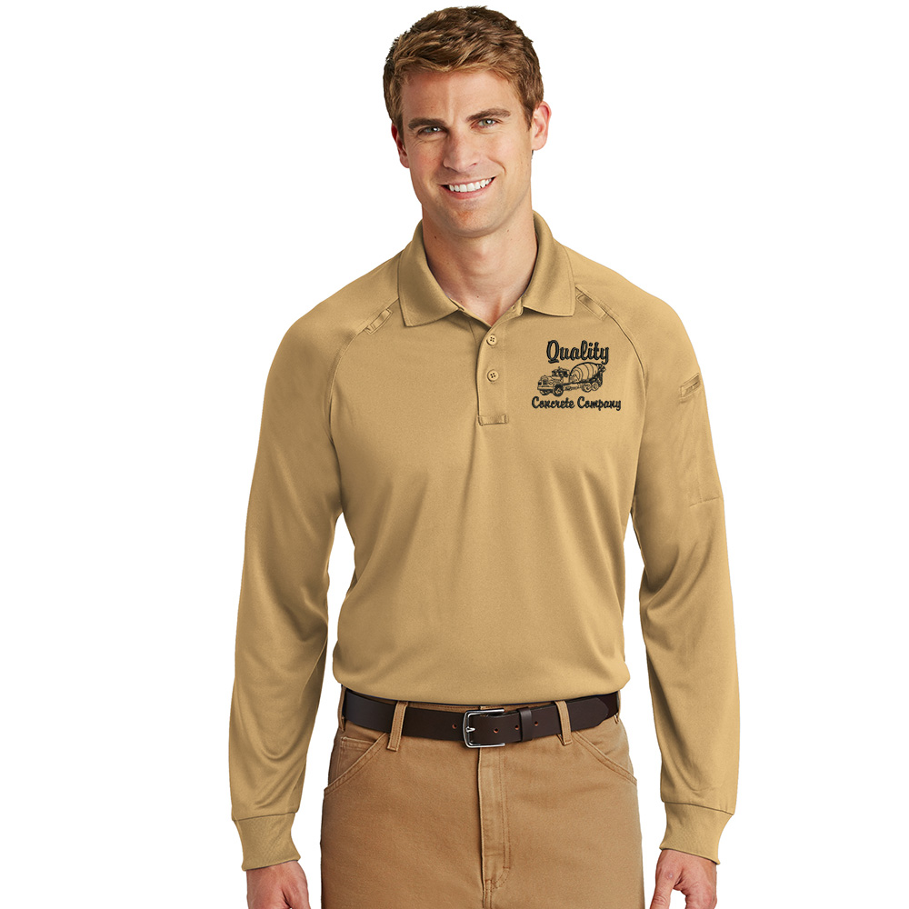Quality Concrete CornerStone Adult - Select Long Sleeve Snag-Tan