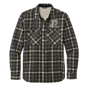 Quality Concrete Eddie Bauer Men Woodland Shirt Jac-Grey Steel Bone
