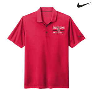 River King BB Coach Nike Dri-FIT Micro Pique 2.0 Polo Men-University Red