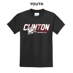 River King Swim Youth Short Sleeve Tee-Black