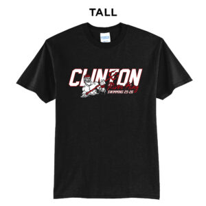 River King Swim Tall Cotton Short Sleeve Tee-Black