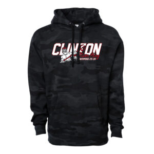 River King Swim Unisex Independent Trading Co.Camo Pattern  Hooded Pullover Sweatshirt – Black Camo