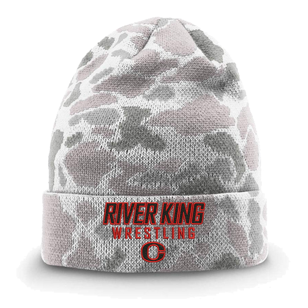 River King Wrestling Richardson Duck Camo Beanie-Blizzard Duck Camo