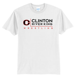 River King Wrestling Unisex Short Sleeve Tee- White