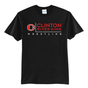 River King Wrestling Unisex Short Sleeve Tee-Black