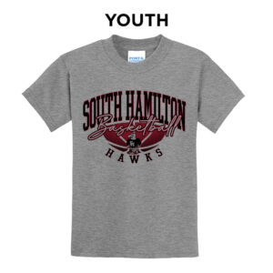 SH Girls BB Youth Short Sleeve Tee-Athletic Heather