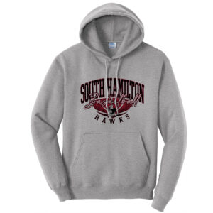 SH Girls BB Unisex Fleece Hooded Sweatshirt-Athletic Heather